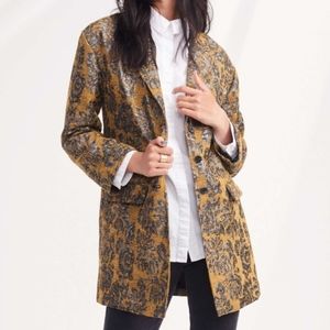 24 hr SALE 🔴Hinge Tapestry Metallic Carpet Blazer Jacket Size S🔴